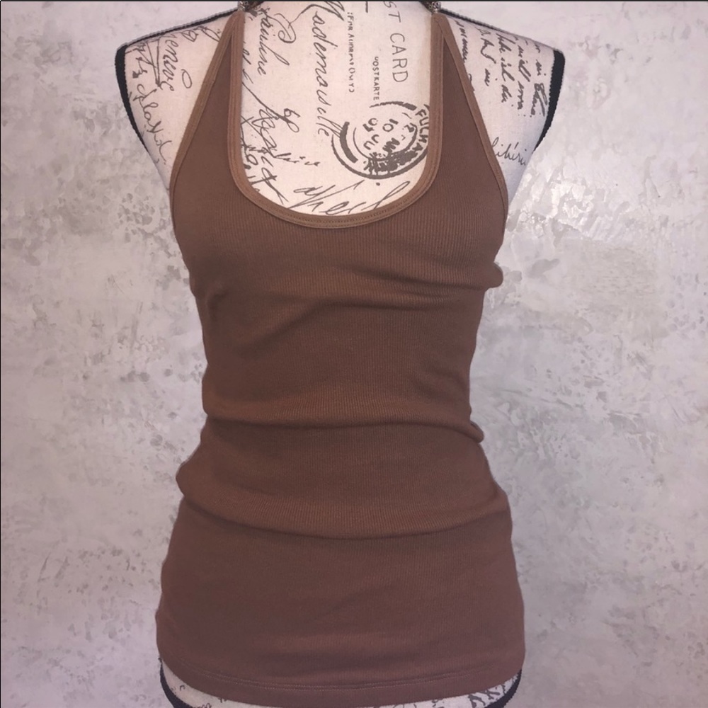 Sky Scoop-Neck Tank Top